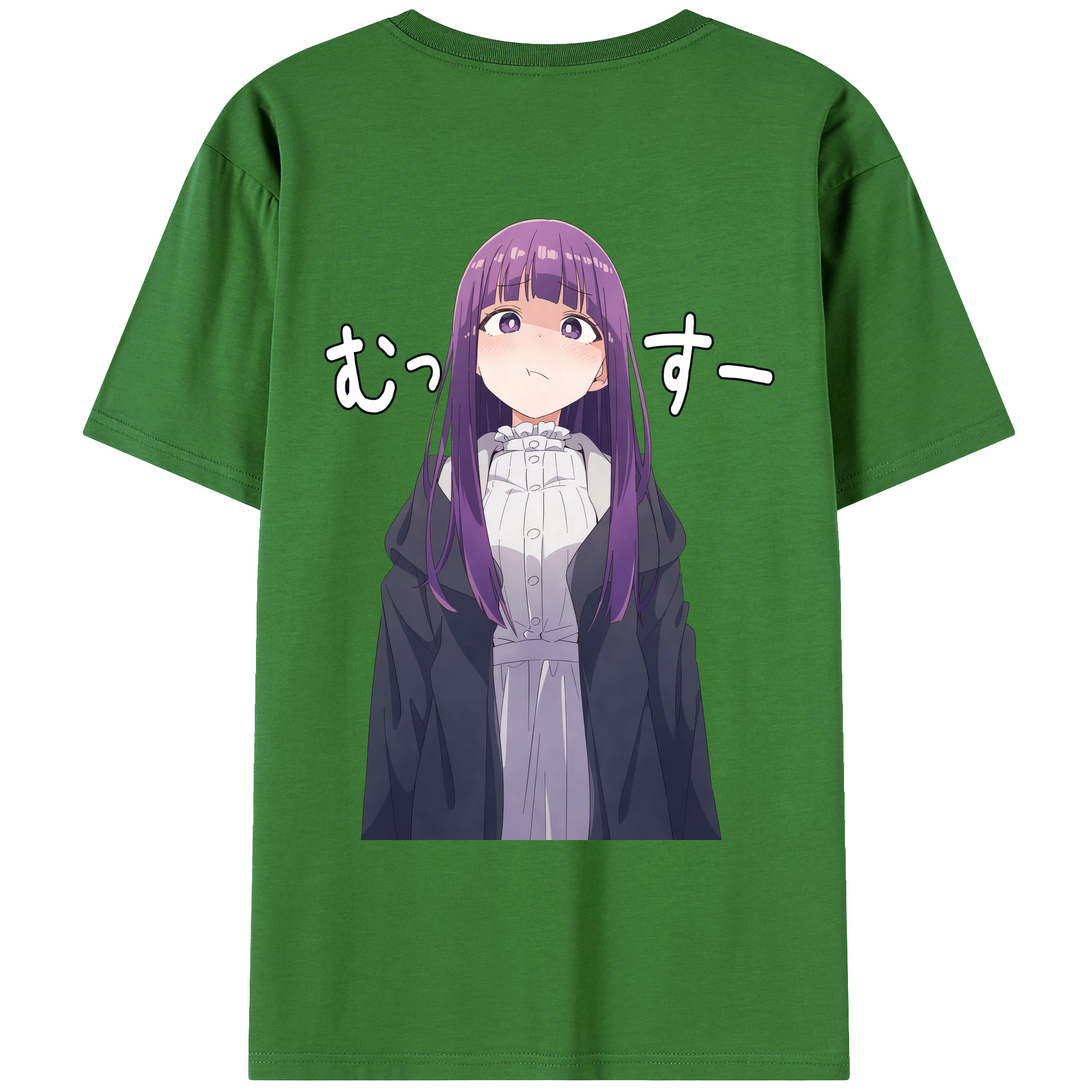（画像用） 葬送のフリーレン Frieren レディース半袖Tシャツ(バックプリント)